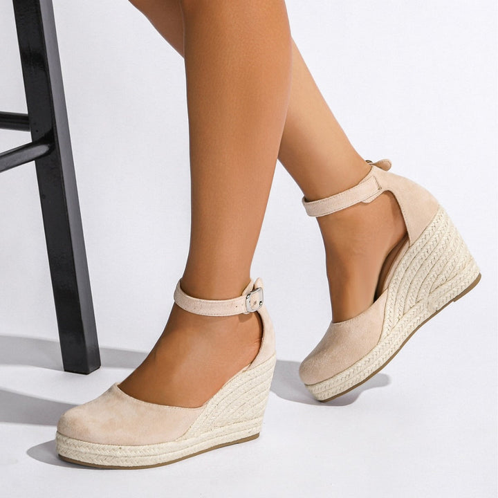 Shoes Women Wedge Espadrilles Closed Toe – Summer