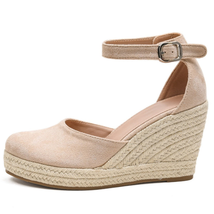 Shoes Women Wedge Espadrilles Closed Toe – Summer