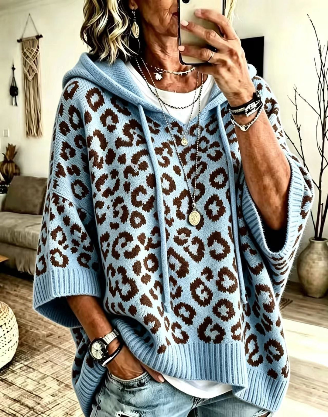 Hoodie Women Casual Leopard Print – Casual