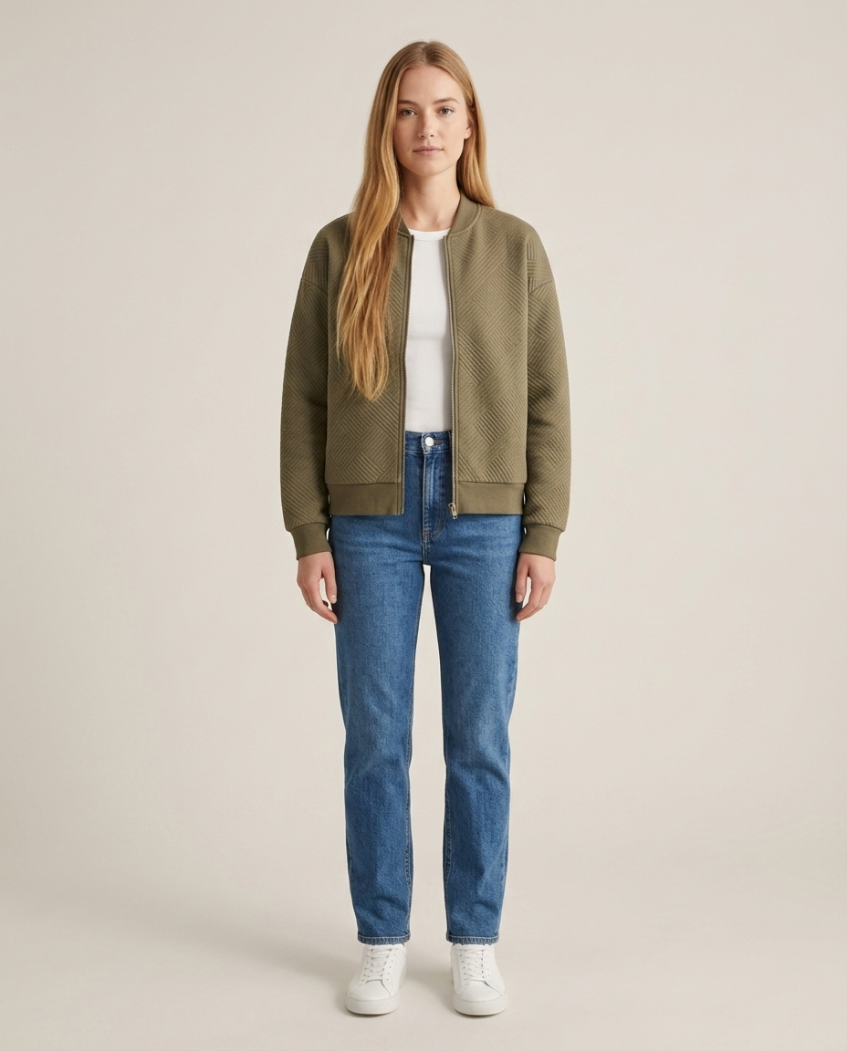 Jacket Women Lightweight Zip Casual – Everyday