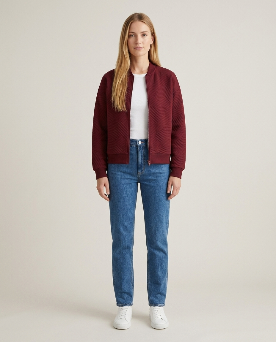 Jacket Women Lightweight Zip Casual – Everyday