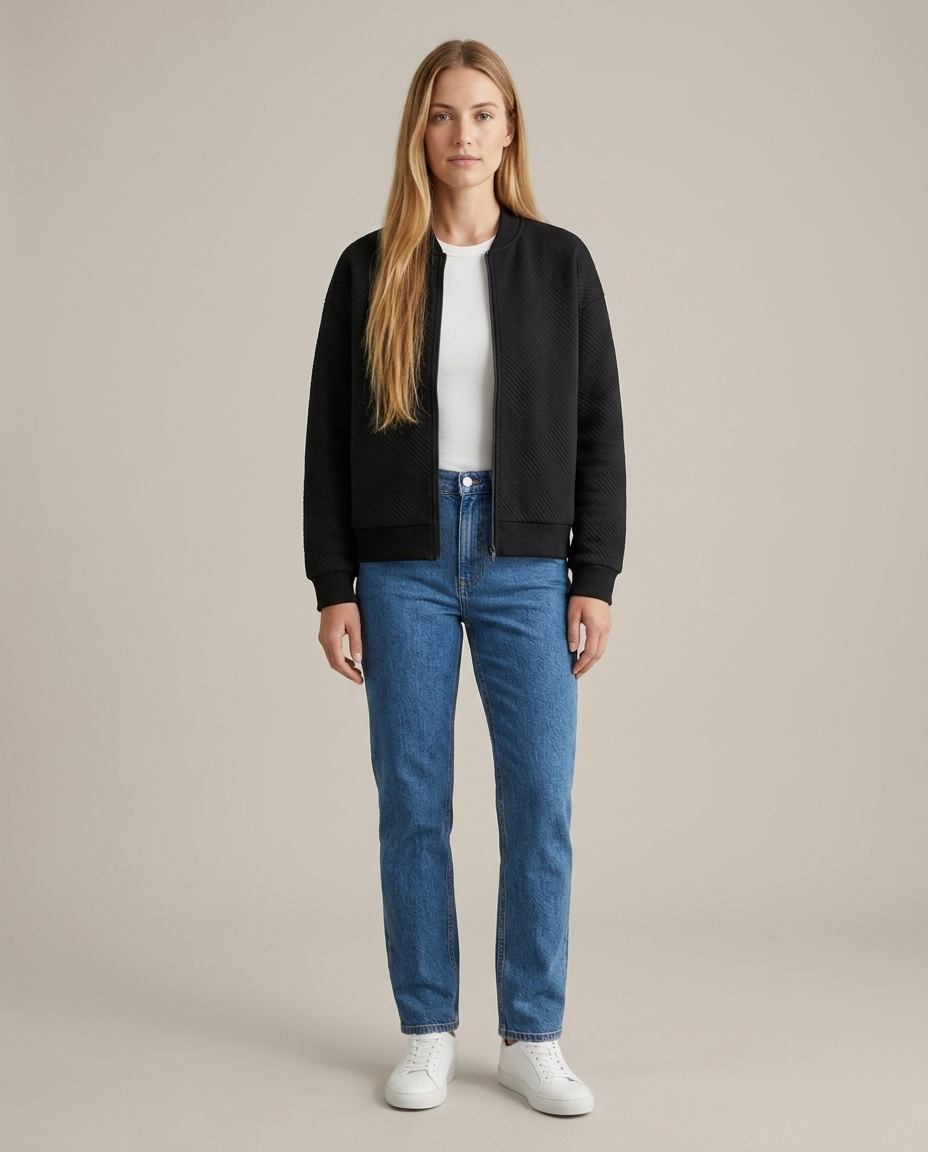 Jacket Women Lightweight Zip Casual – Everyday