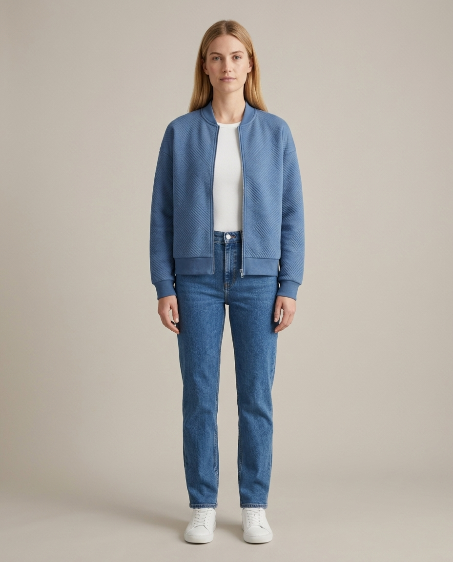 Jacket Women Lightweight Zip Casual – Everyday