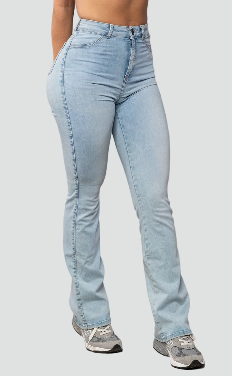 Jeans Women High Waist Straight Leg – Casual