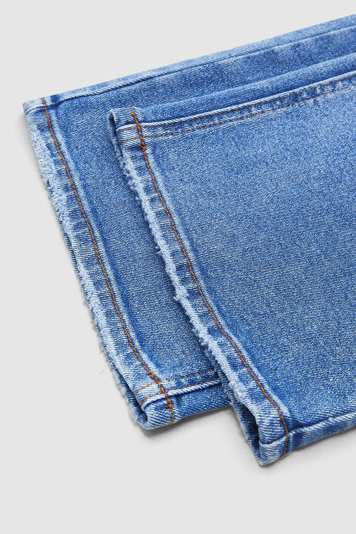 Jeans Women Straight Leg Mid Rise – Casual