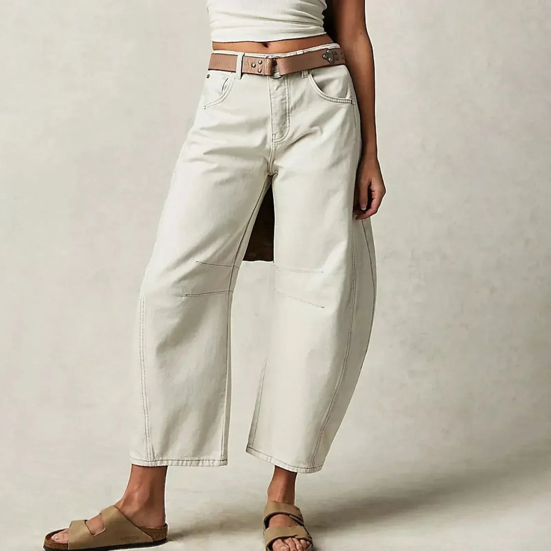 Jeans Women Relaxed Fit High Waist – Casual