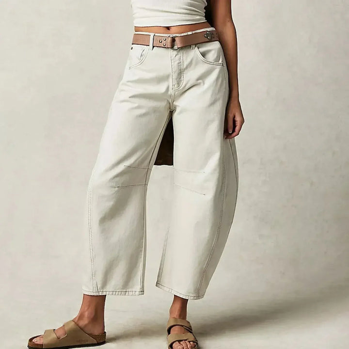 Jeans Women Relaxed Fit High Waist – Casual