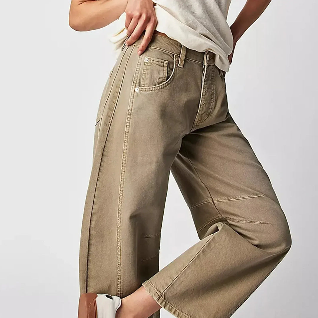 Jeans Women Relaxed Fit High Waist – Casual