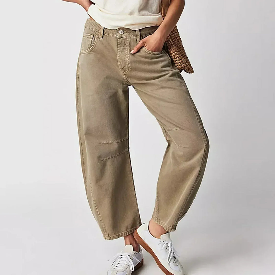 Jeans Women Relaxed Fit High Waist – Casual