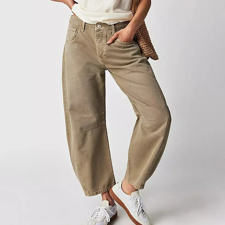 Jeans Women Relaxed Fit High Waist – Casual