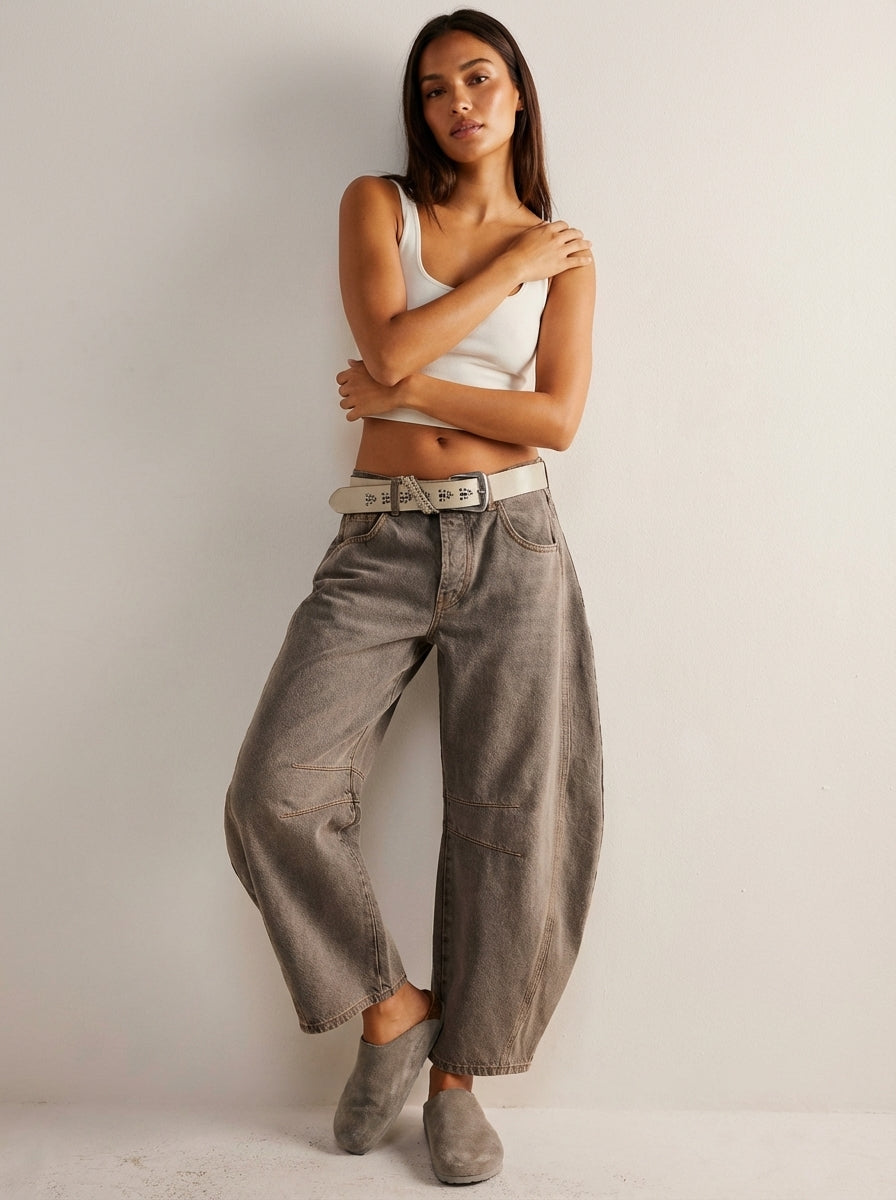 Jeans Women Relaxed Fit High Waist – Casual