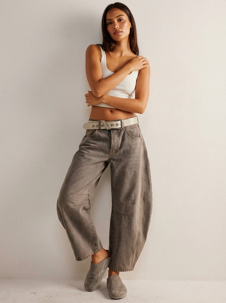 Jeans Women Relaxed Fit High Waist – Casual