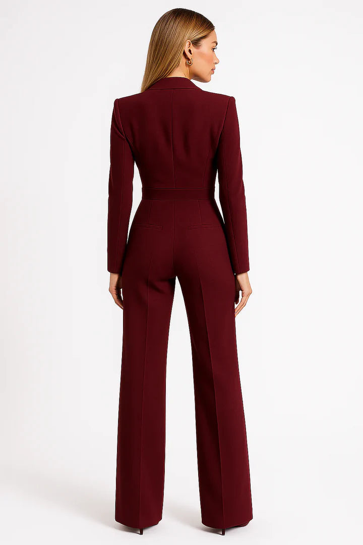 Jumpsuit Women Wide Leg Blazer Style – Business