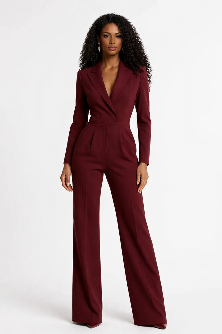 Jumpsuit Women Wide Leg Blazer Style – Business