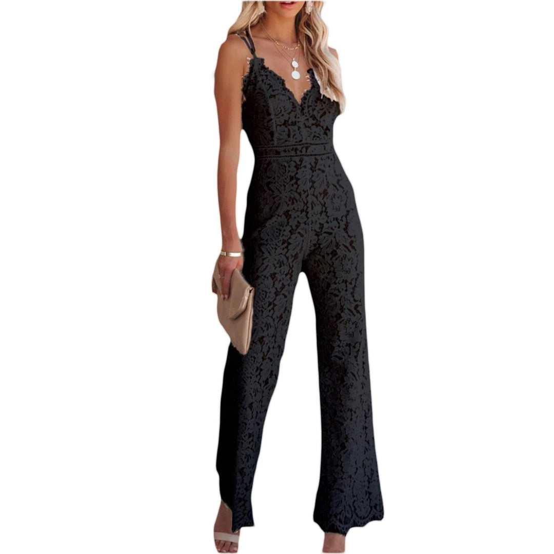 Jumpsuit Women Lace Long Sleeve – Party
