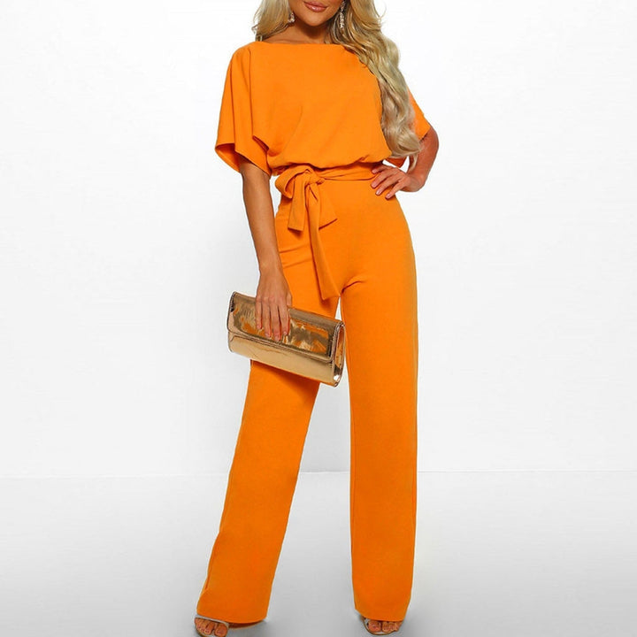 Jumpsuit Women Long Belted – Party
