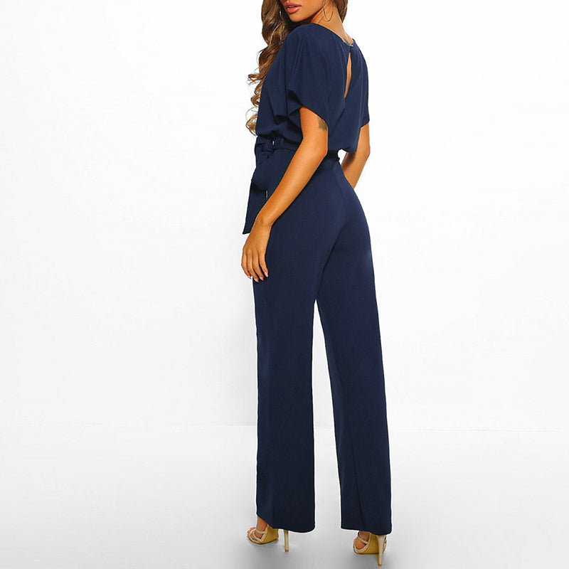 Jumpsuit Women Long Belted – Party