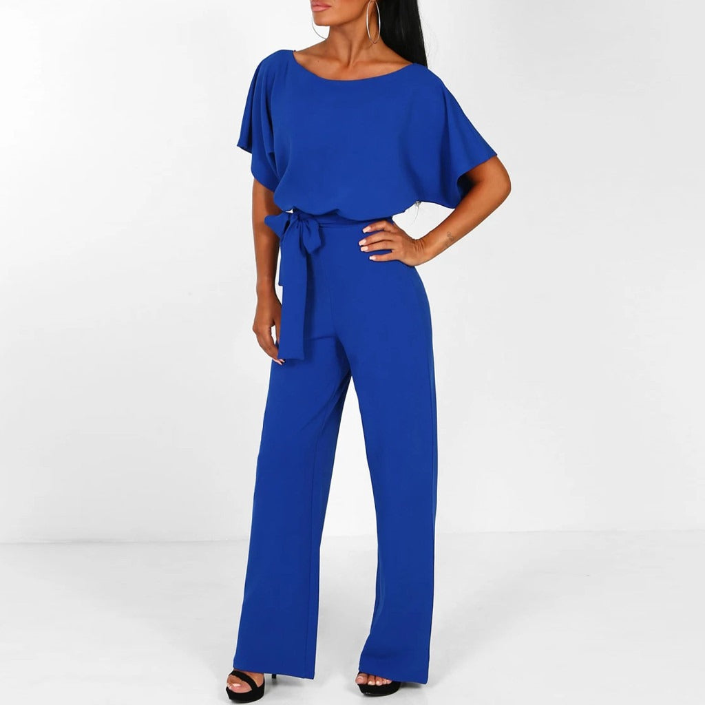 Jumpsuit Women Long Belted – Party