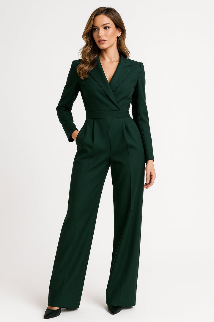 Jumpsuit Women V-Neck Wide Leg – Wedding