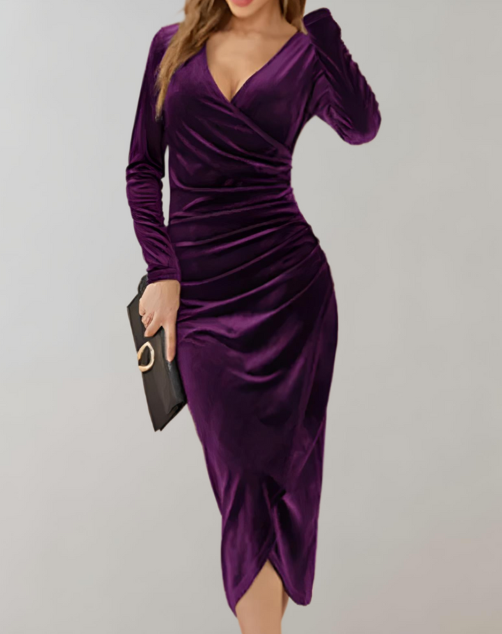 Dress Women Bodycon Velvet – Party