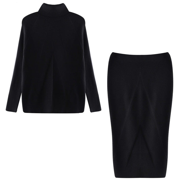 Dress Women Knitted Comfortable Long Sleeve – Winter