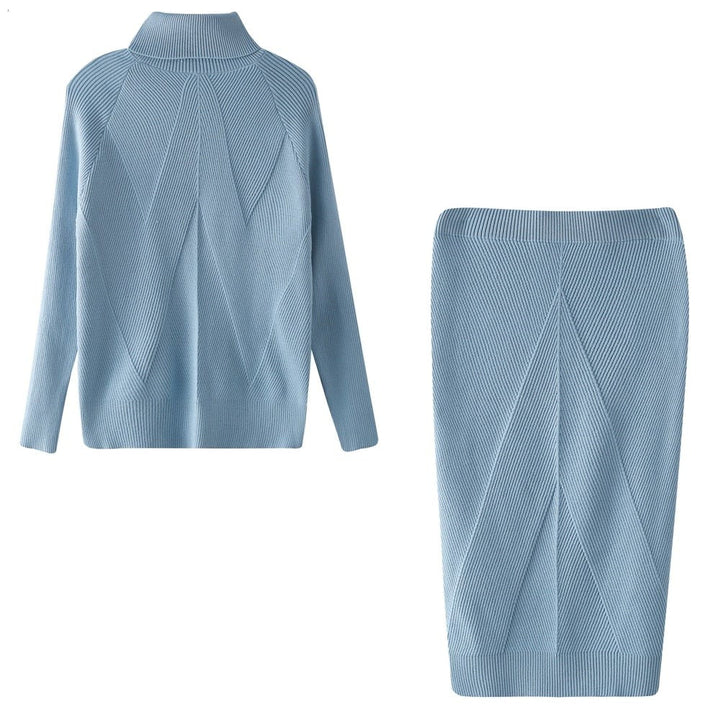 Dress Women Knitted Comfortable Long Sleeve – Winter