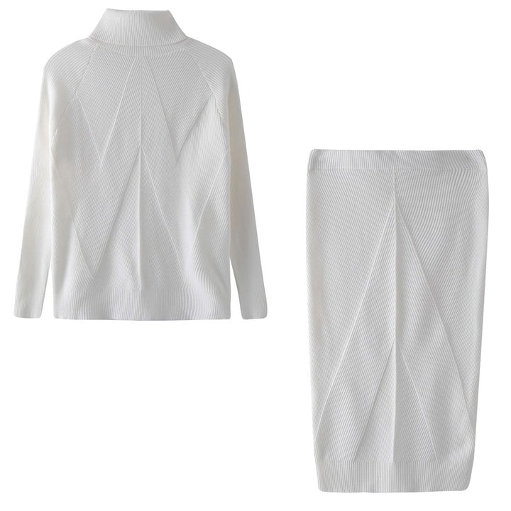 Dress Women Knitted Comfortable Long Sleeve – Winter