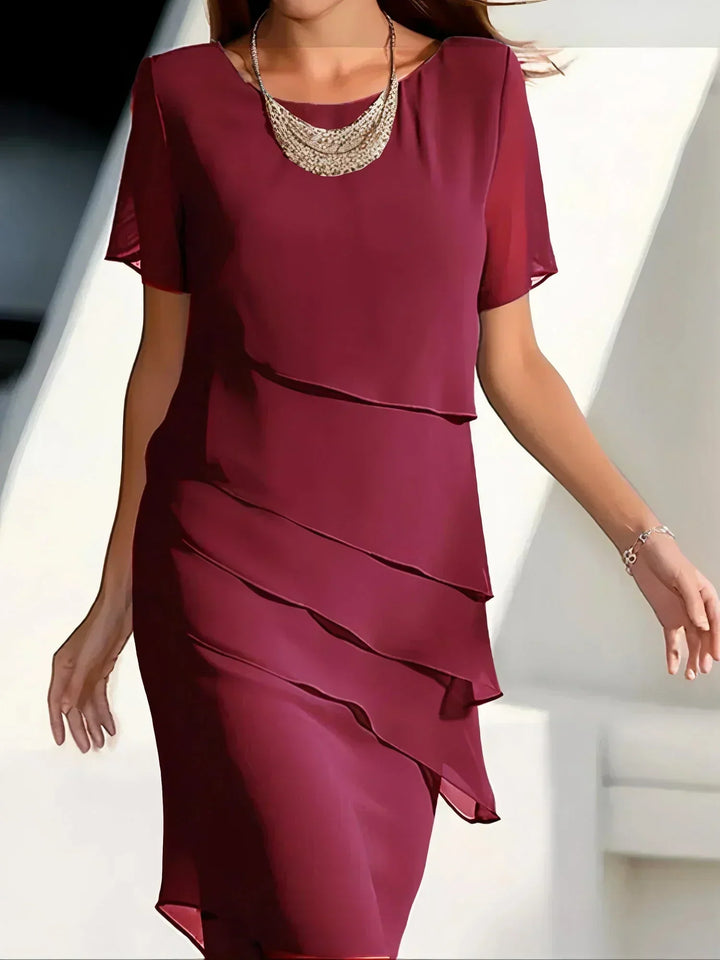 Dress Women Layered Elegant – Party