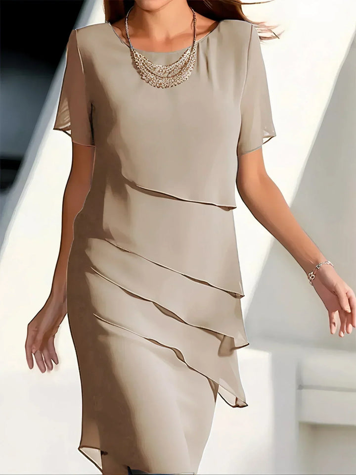 Dress Women Layered Elegant – Party