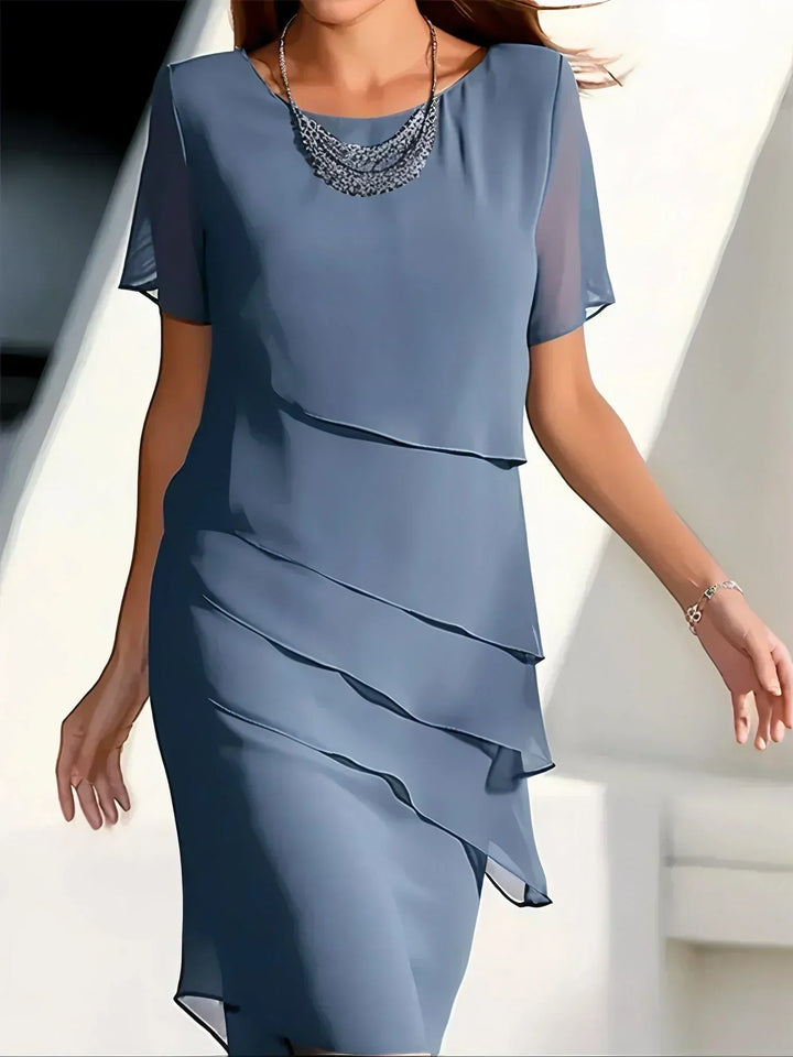 Dress Women Layered Elegant – Party