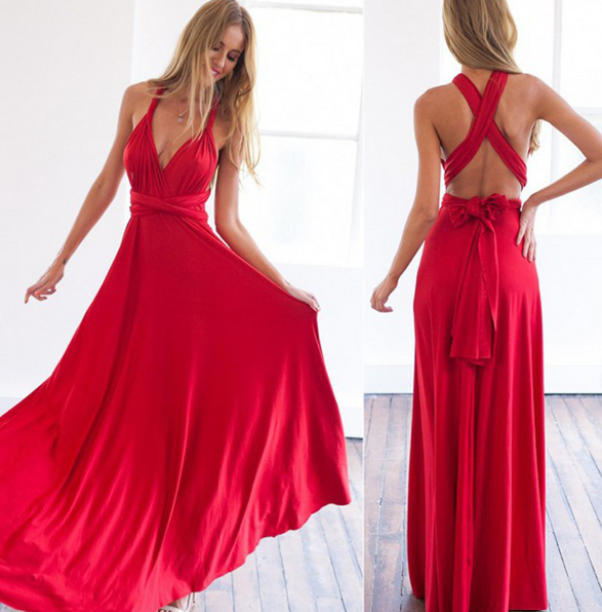 Dress Women Multiway Wrap – Party