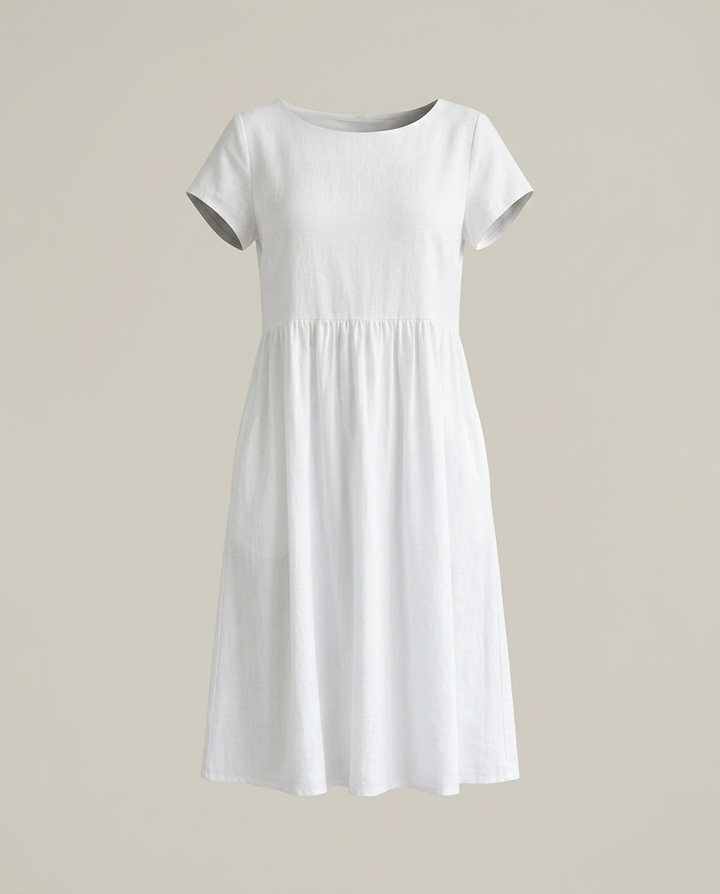 Dress Women Flowing Viscose – Office
