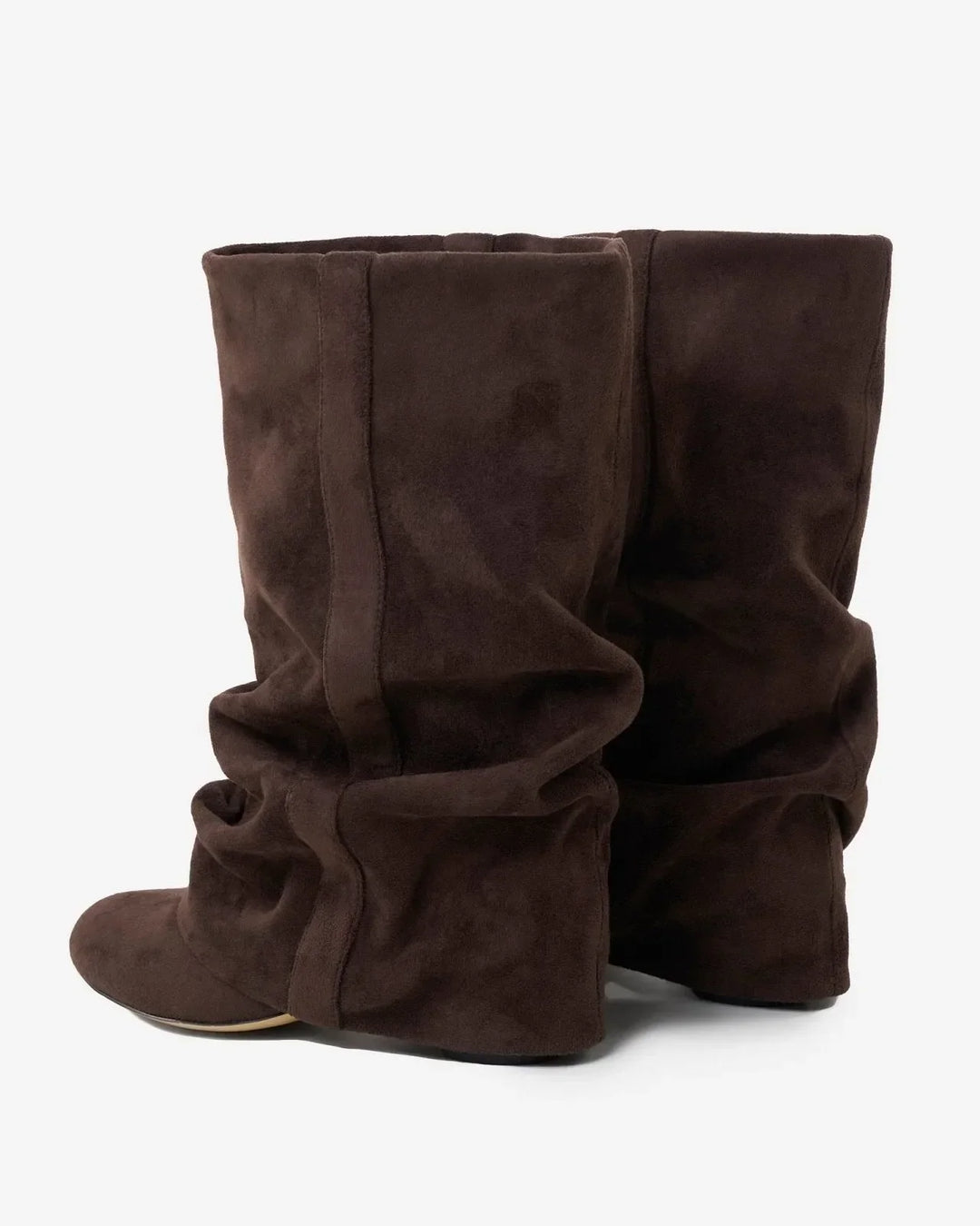 Boots Women Slouchy Knee-High Faux Leather – Casual