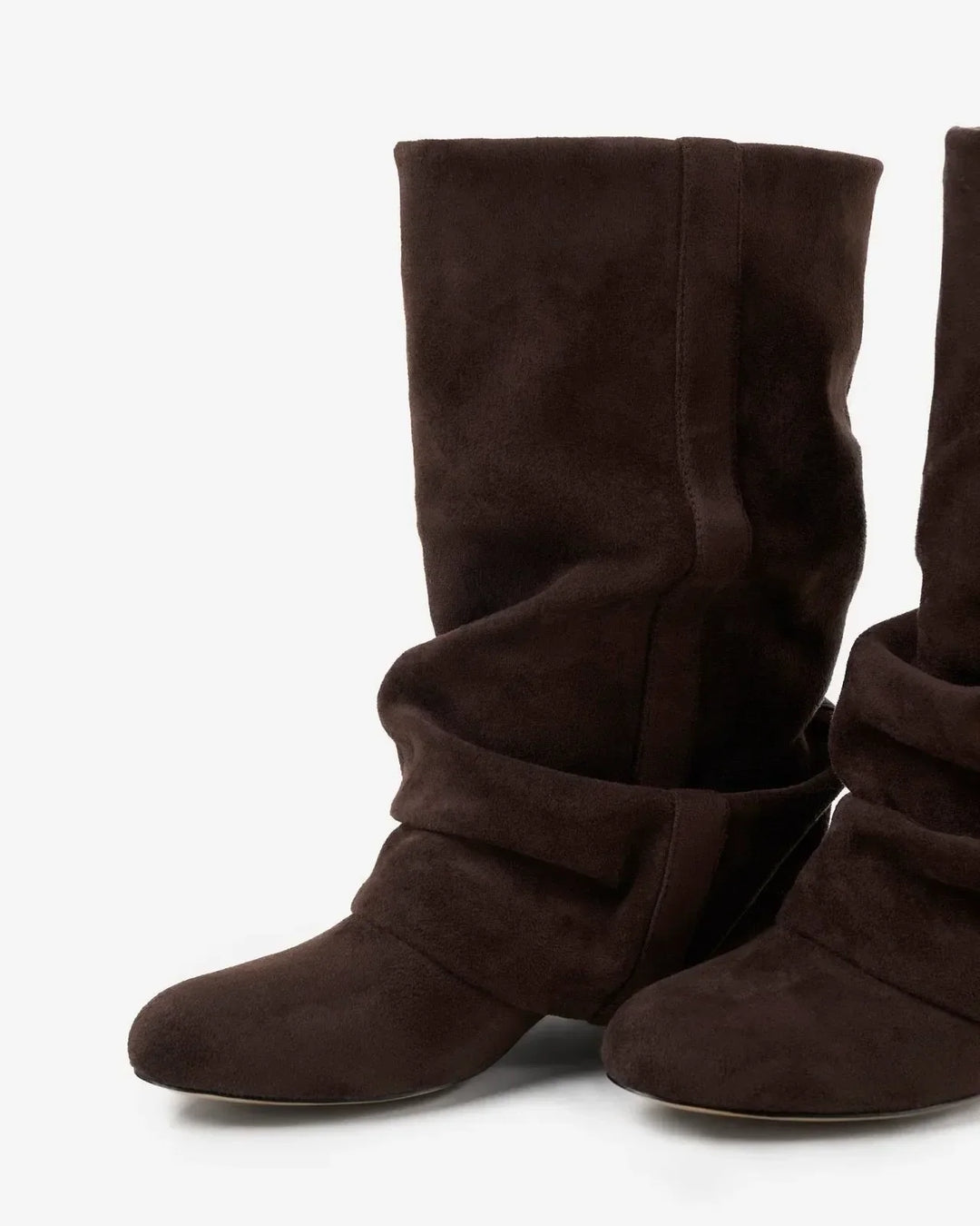 Boots Women Slouchy Knee-High Faux Leather – Casual
