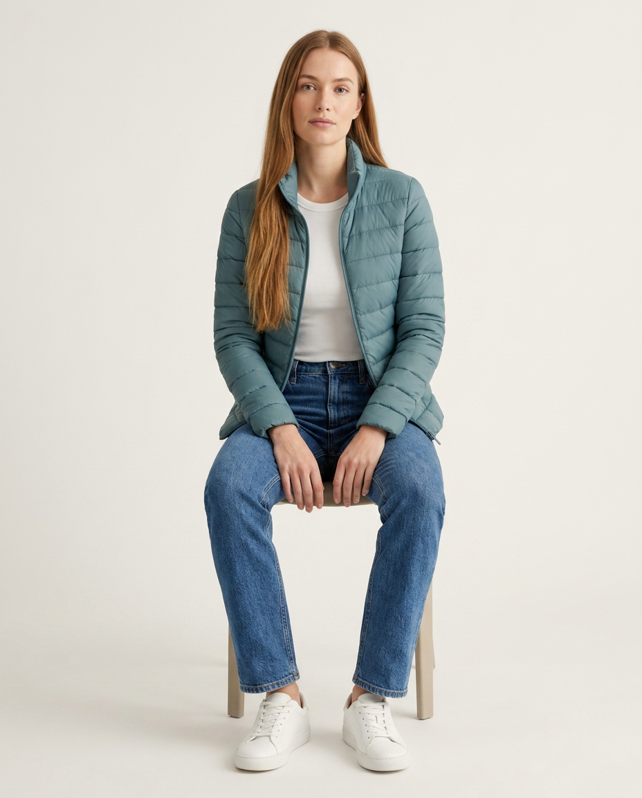 Jacket Women Slim Fit Lightweight Puffer – Winter