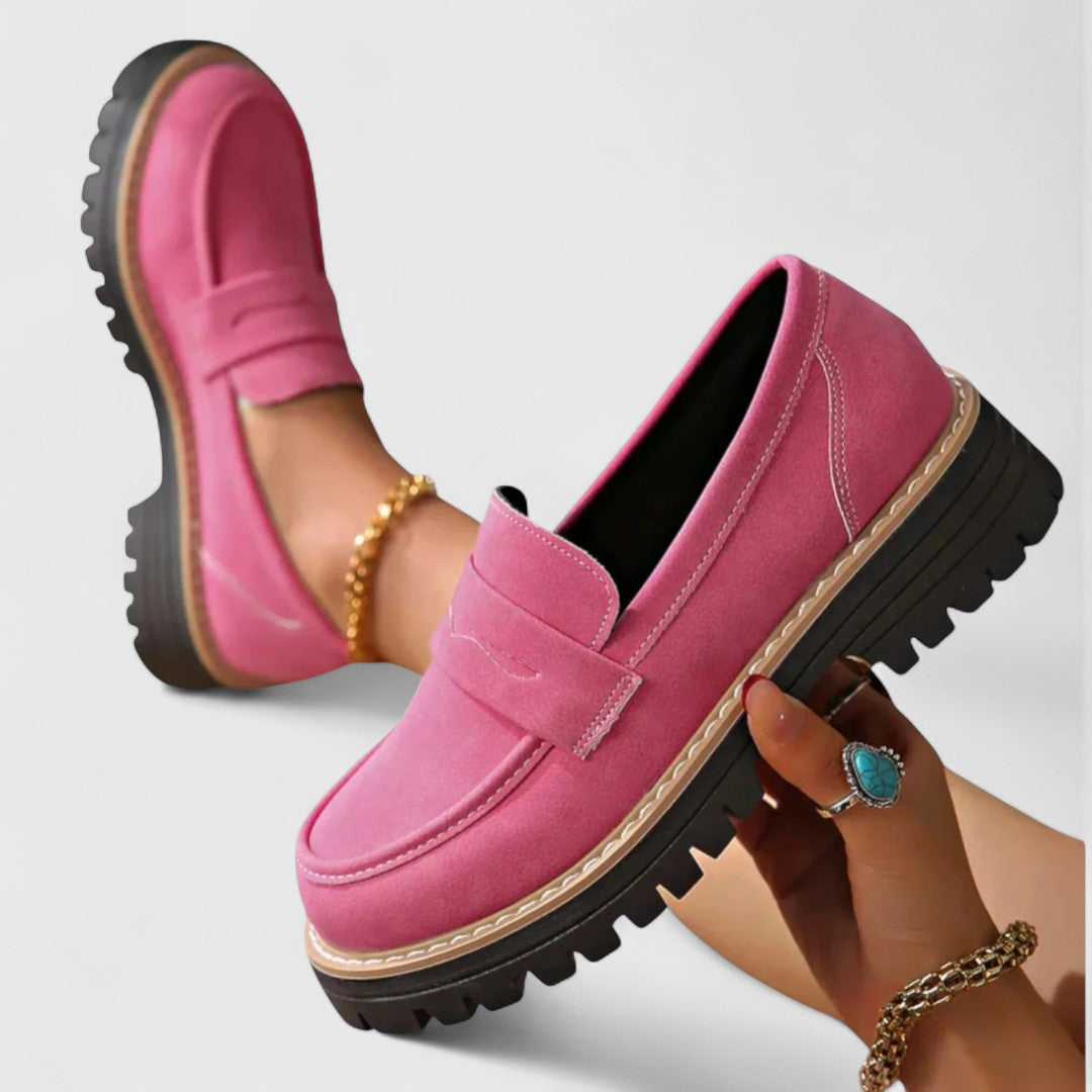 Shoes Women Slip-On Loafers Robust Sole – Casual