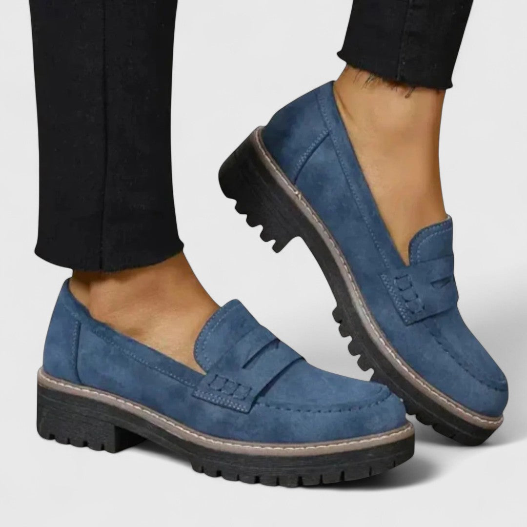 Shoes Women Slip-On Loafers Robust Sole – Casual