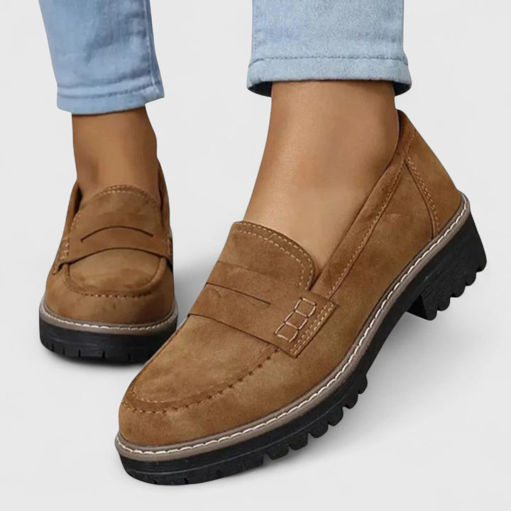 Shoes Women Slip-On Loafers Robust Sole – Casual