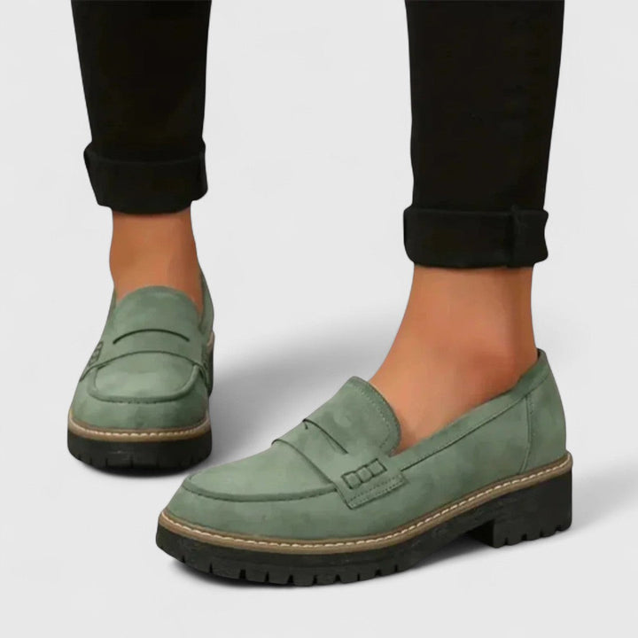 Shoes Women Slip-On Loafers Robust Sole – Casual