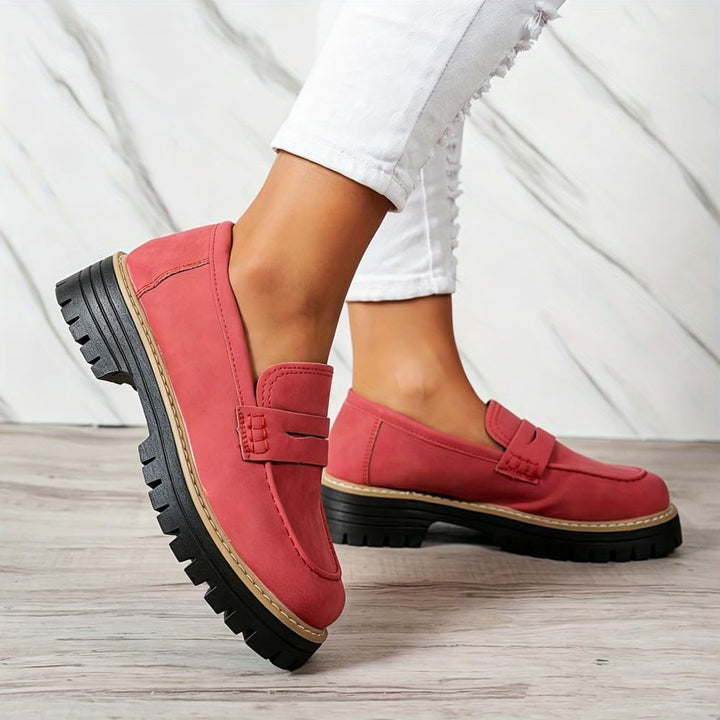Shoes Women Slip-On Loafers Robust Sole – Casual