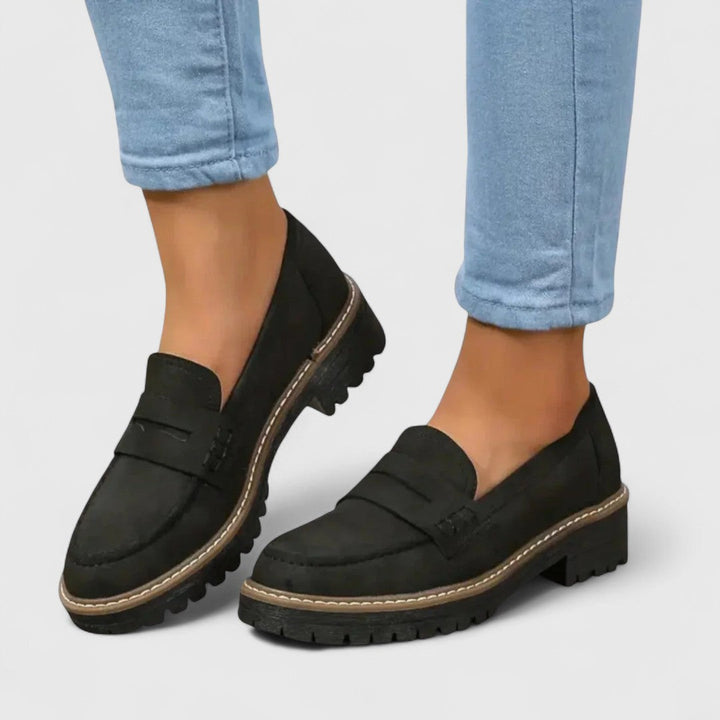 Shoes Women Slip-On Loafers Robust Sole – Casual