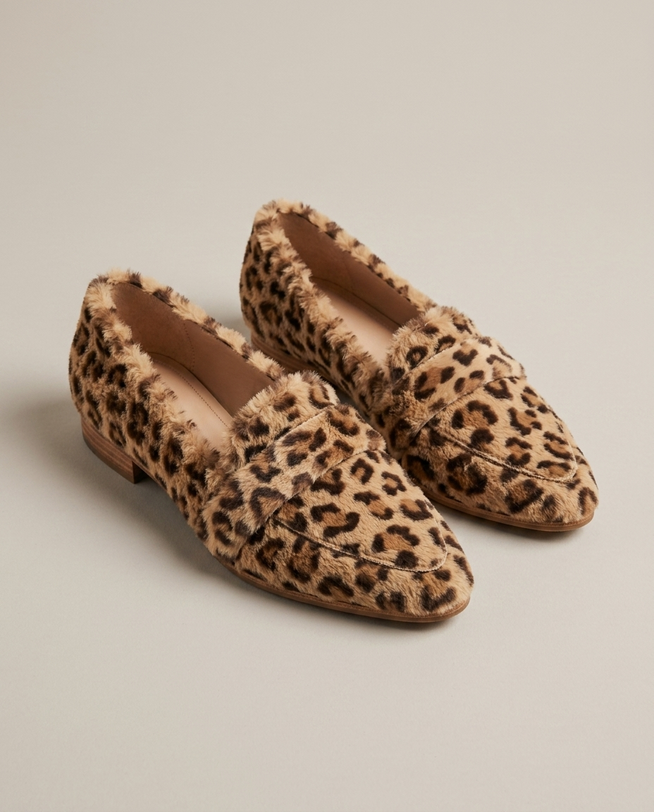 Shoes Women Suede Loafers with Insole – Casual