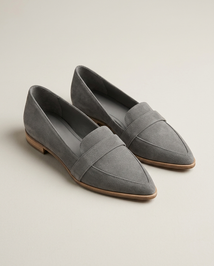 Shoes Women Suede Loafers with Insole – Casual