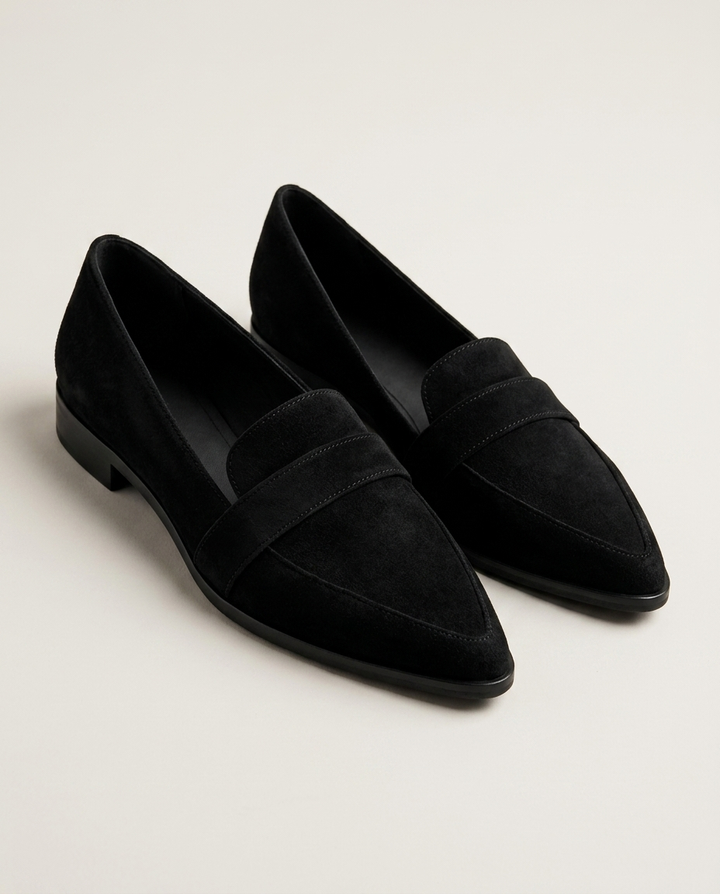 Shoes Women Suede Loafers with Insole – Casual