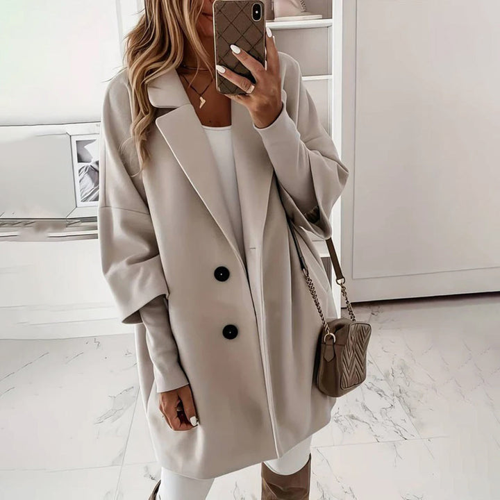 Coat Women Elegant Mid-Length – Winter