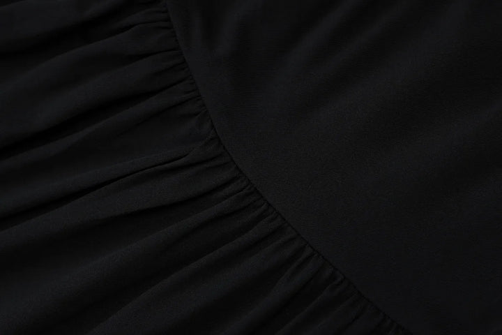 Dress Women One Shoulder Pleated Maxi – Wedding