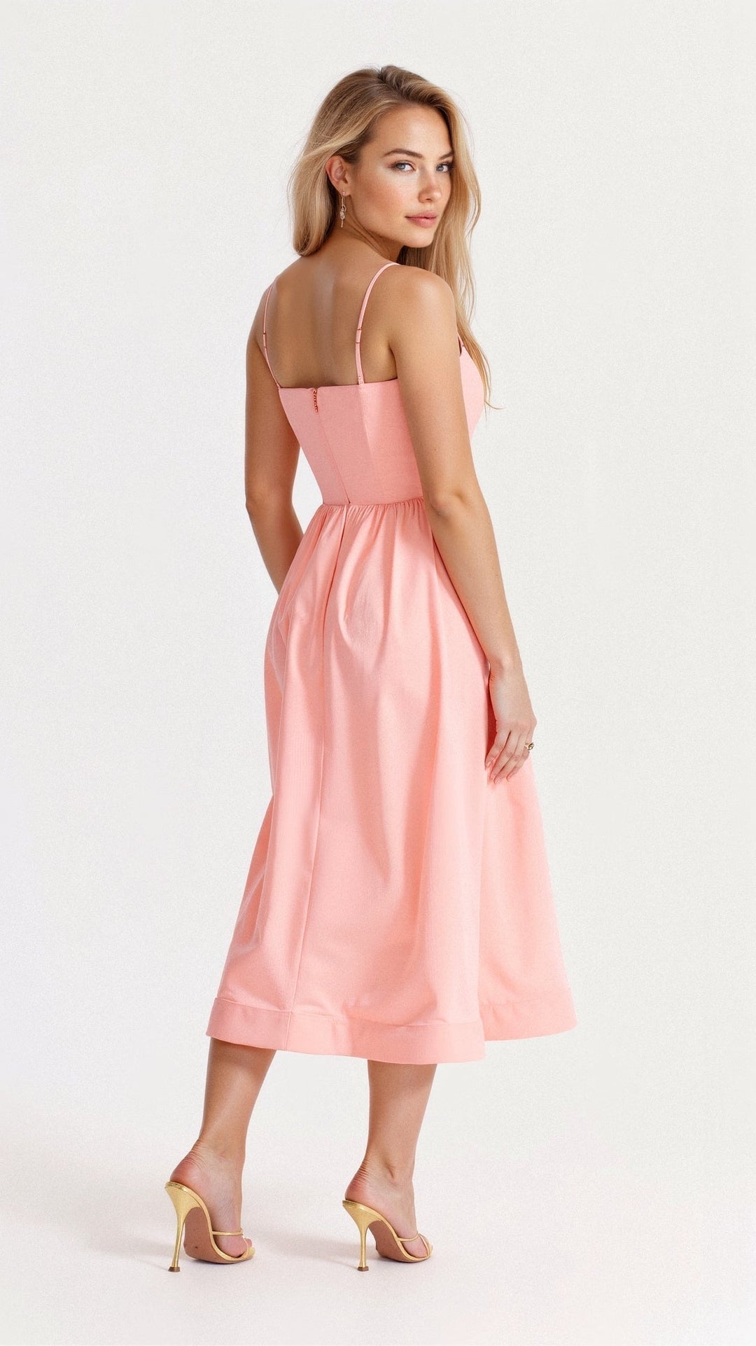 Dress Women Maxi Sleeveless Flowing – Summer