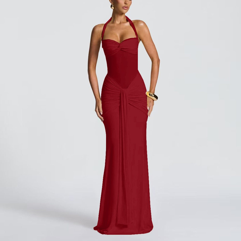 Dress Women Flowing Maxi Sleeveless – Summer