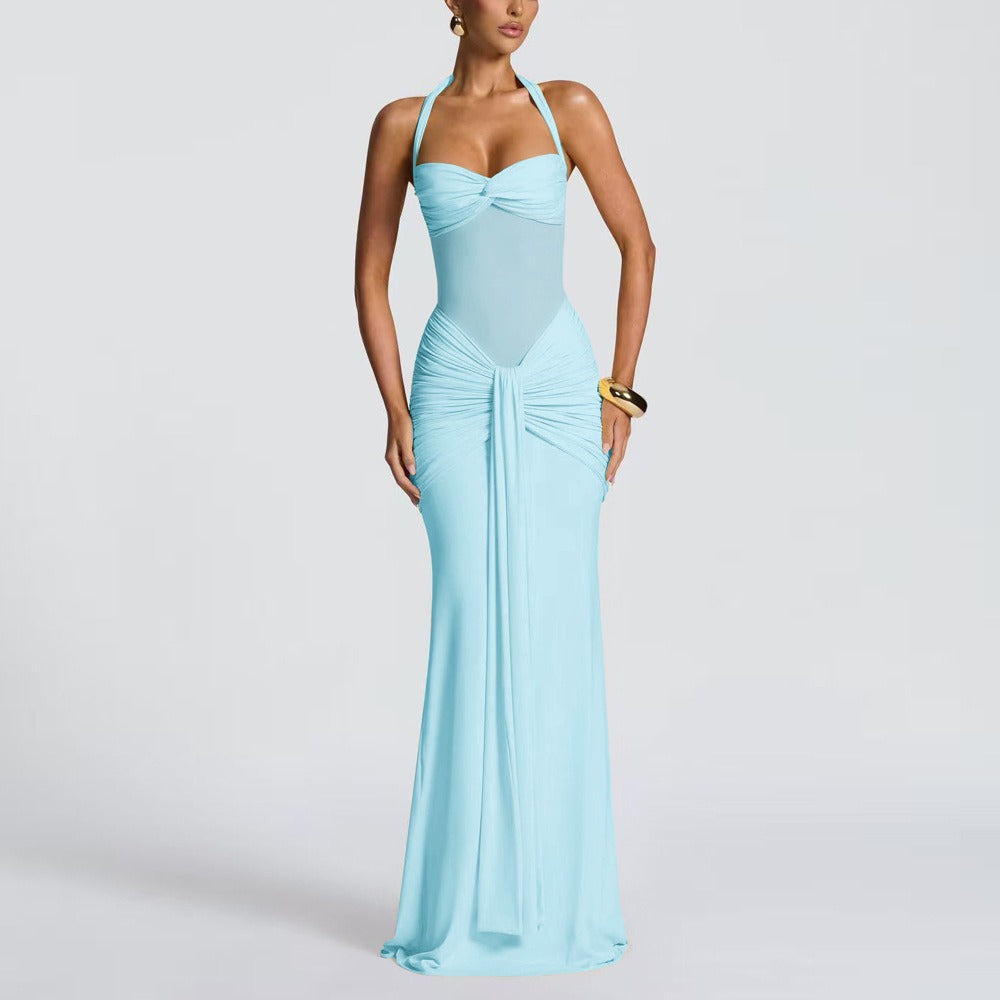Dress Women Flowing Maxi Sleeveless – Summer