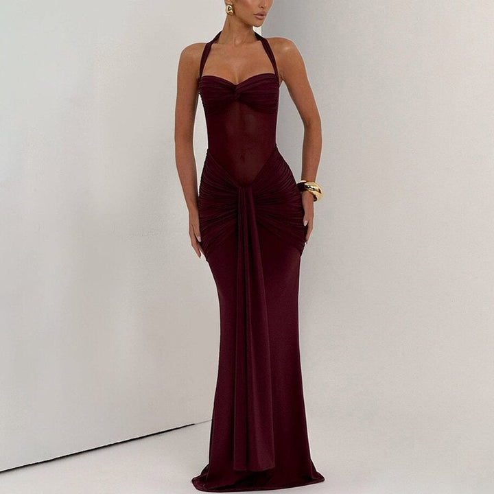 Dress Women Flowing Maxi Sleeveless – Summer